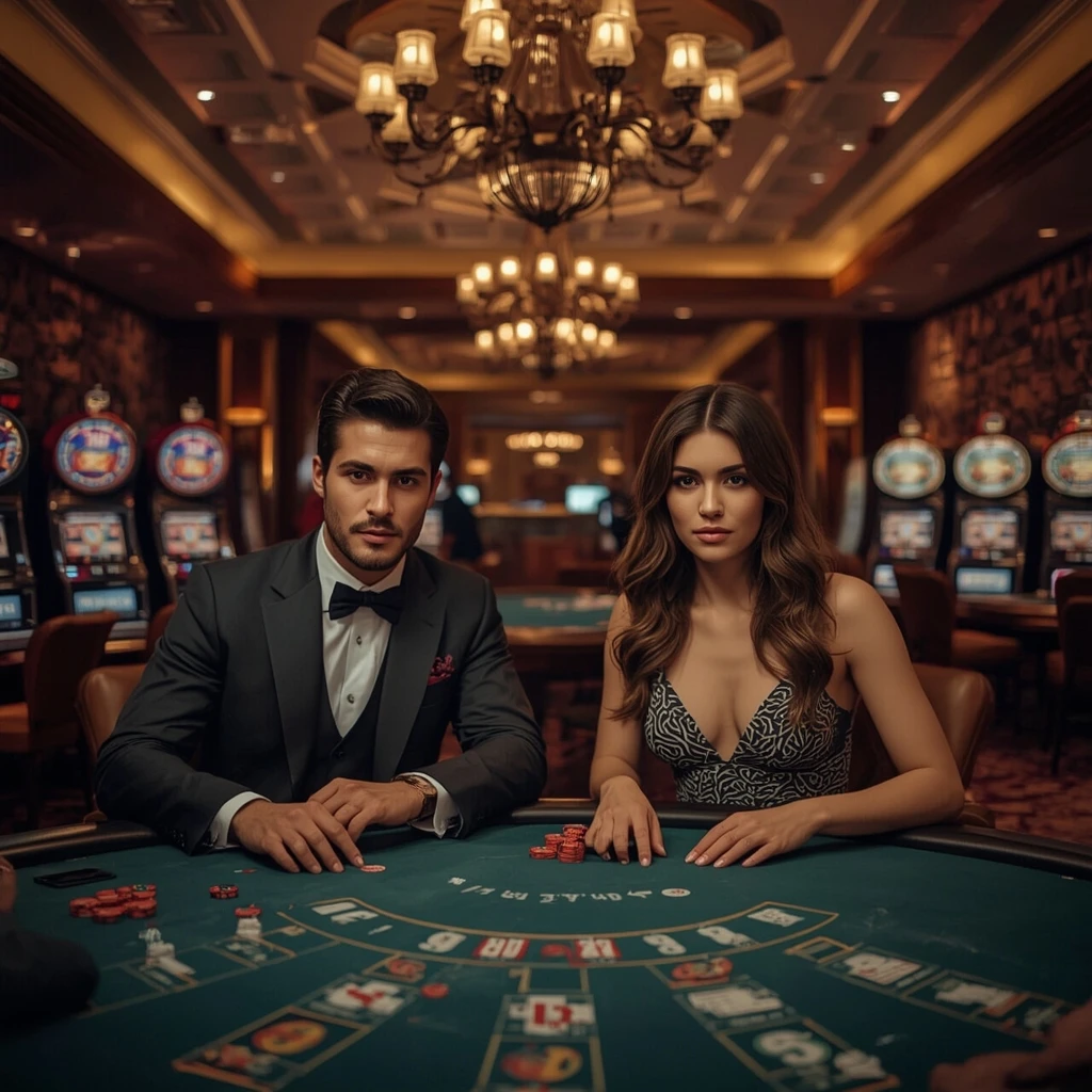 Due giocatori di poker in Scommesse Italia Casino